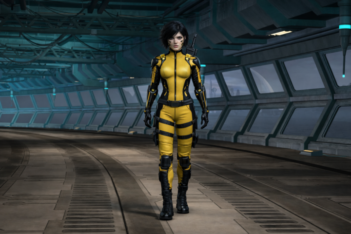Alita: a change of clothing and scene