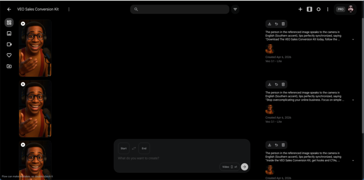 Tip: Google Flow (Collections)