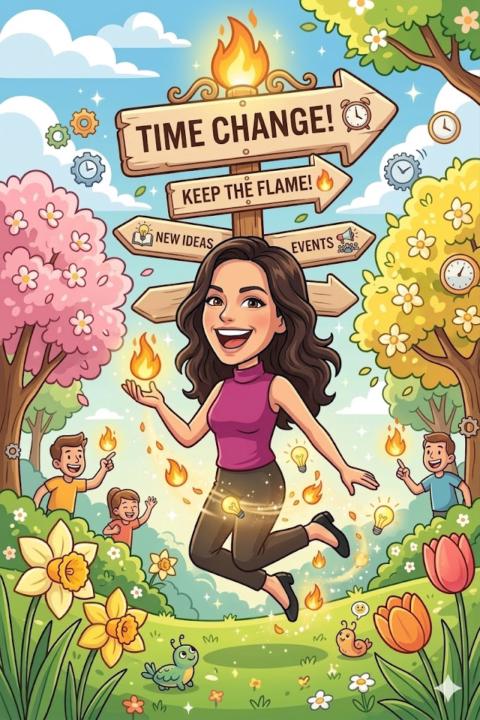 Time changes - keep your flame