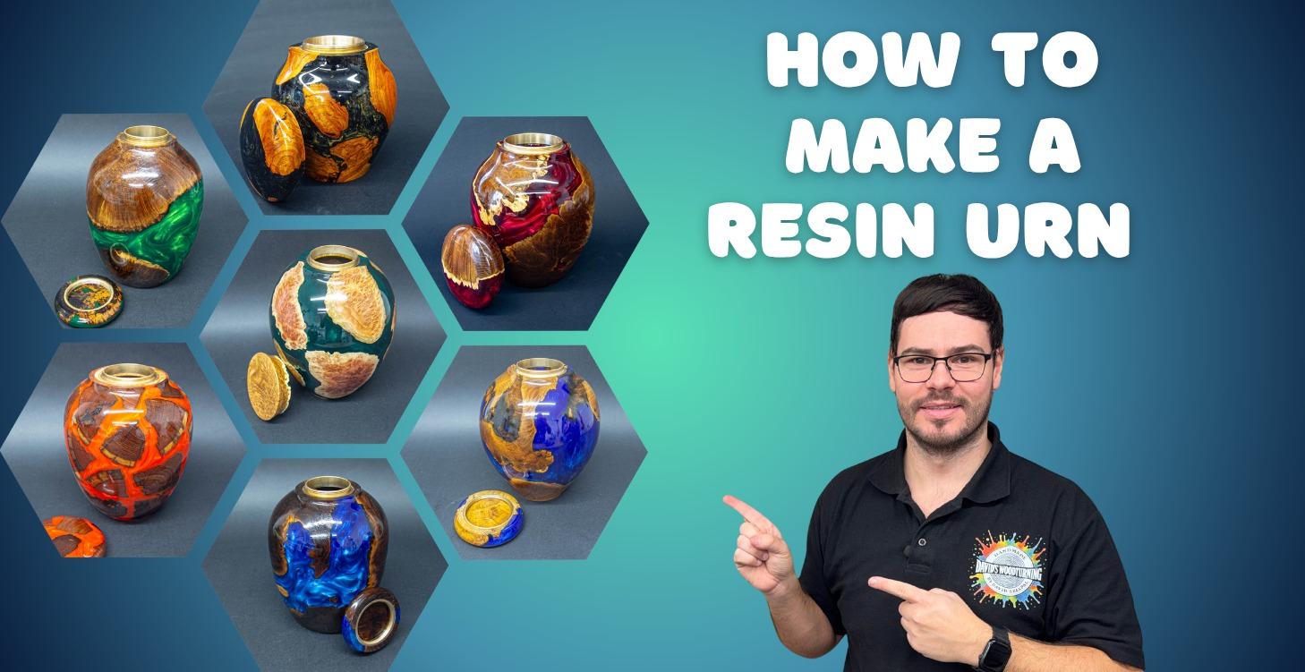 Making An Resin and Wood Urn