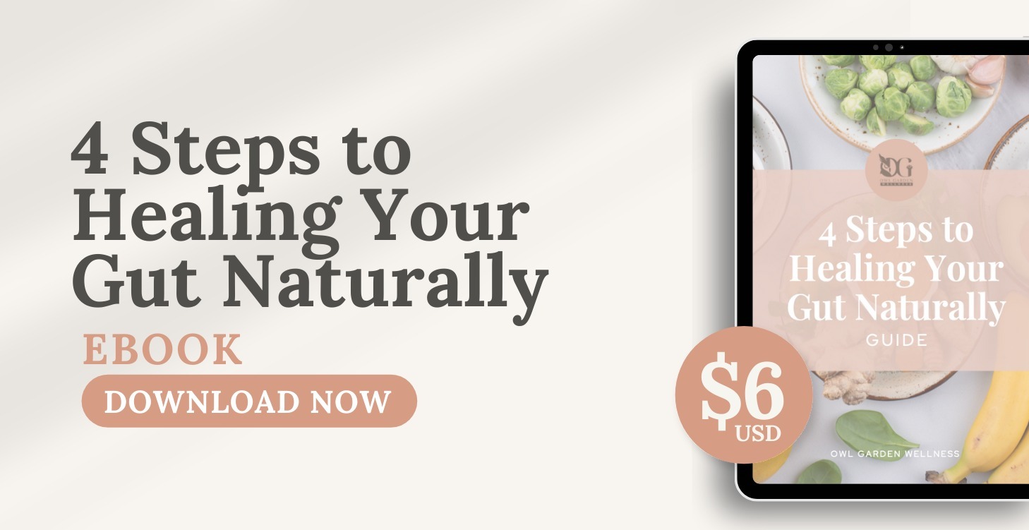 4 Steps to Healing Your Gut Naturally