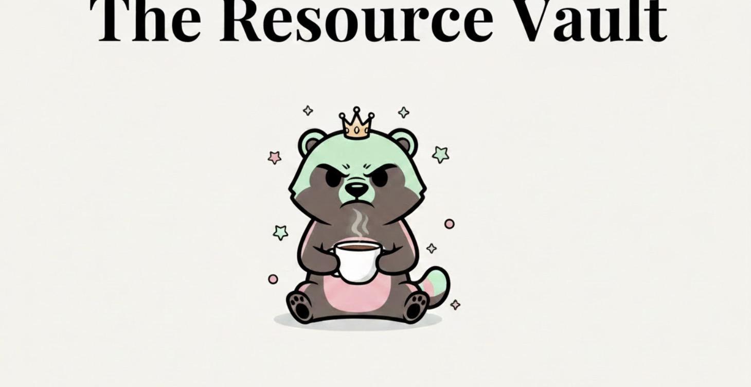 The Resource vault.