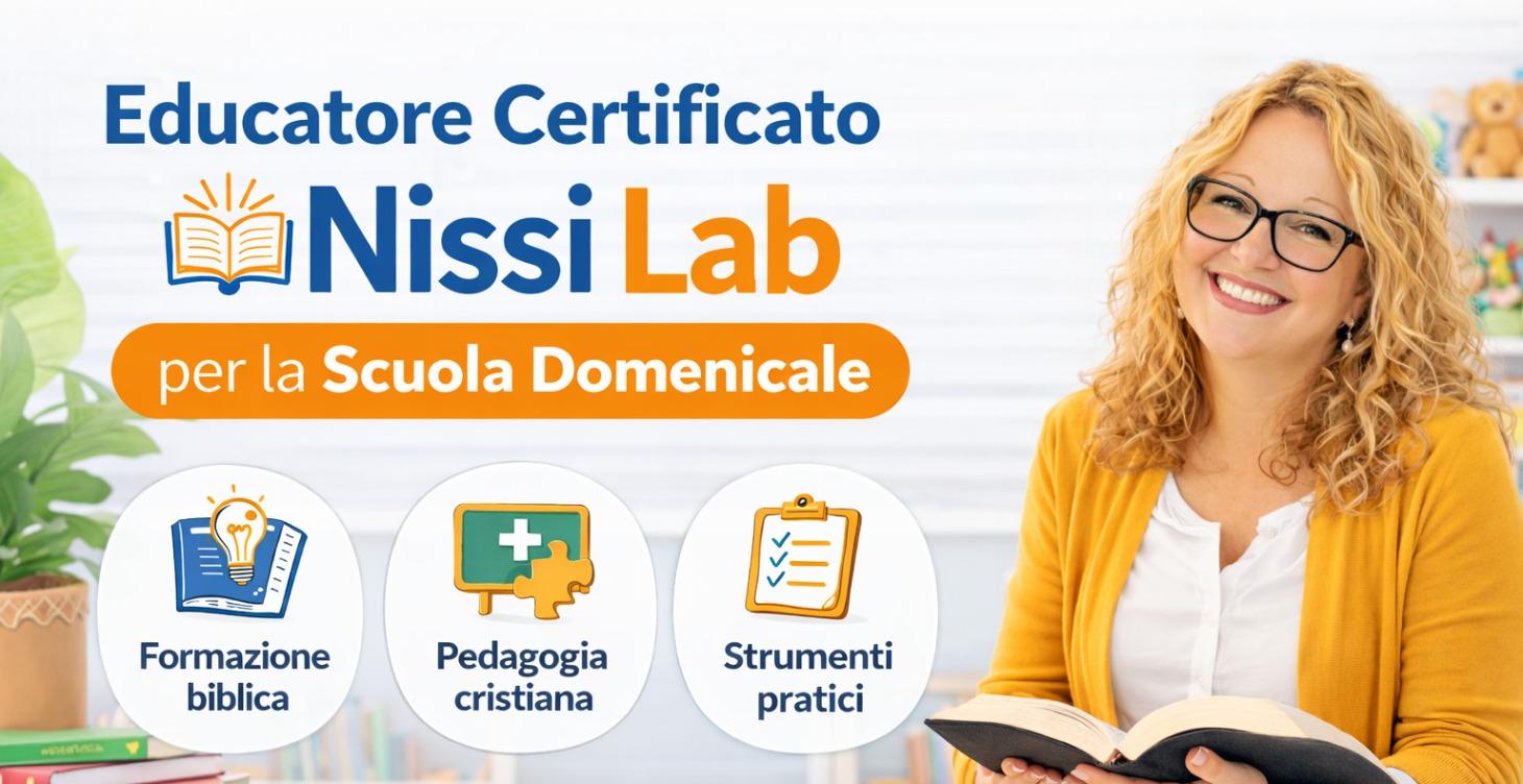 Corso di certificazione per educatori cristiani.
