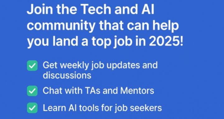 Job hunt + AI group