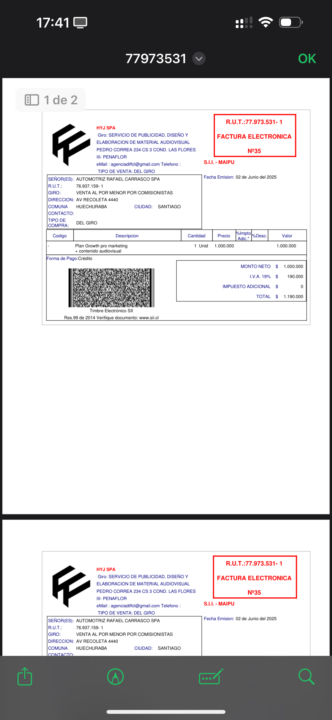 Tercer cliente pagado 💰