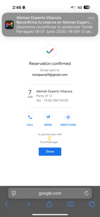Oficialmente brindis 18hrs Alemán Experto