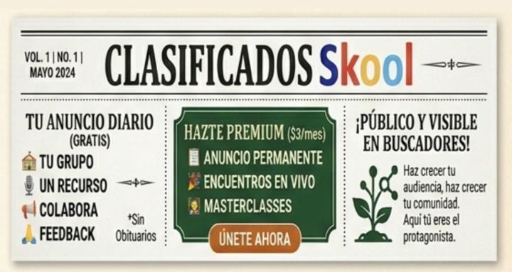 Clasificados Skool