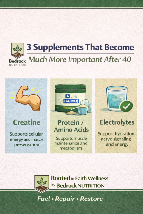 Part 1: The 3 Supplements That Become Even More Important After 40