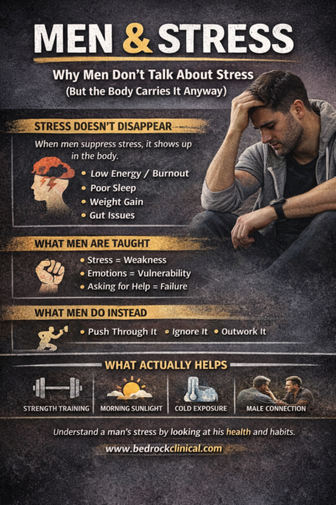 Why Men Don’t Talk About Stress