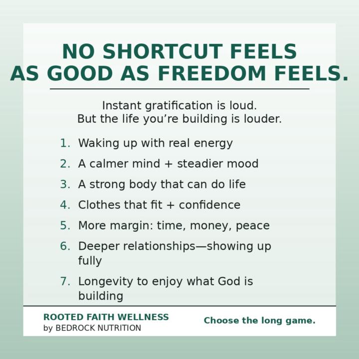 Instant Gratification vs the End Game