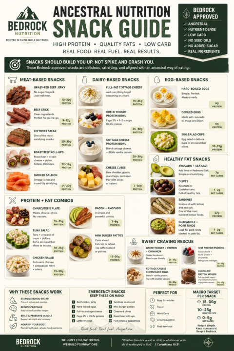 Stop Snacking Like a Modern Human