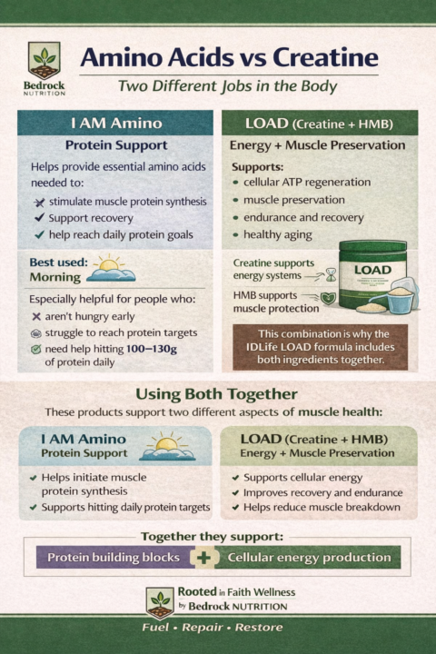 Creatine vs Amino Acids: When to Use LOAD vs I AM Amino