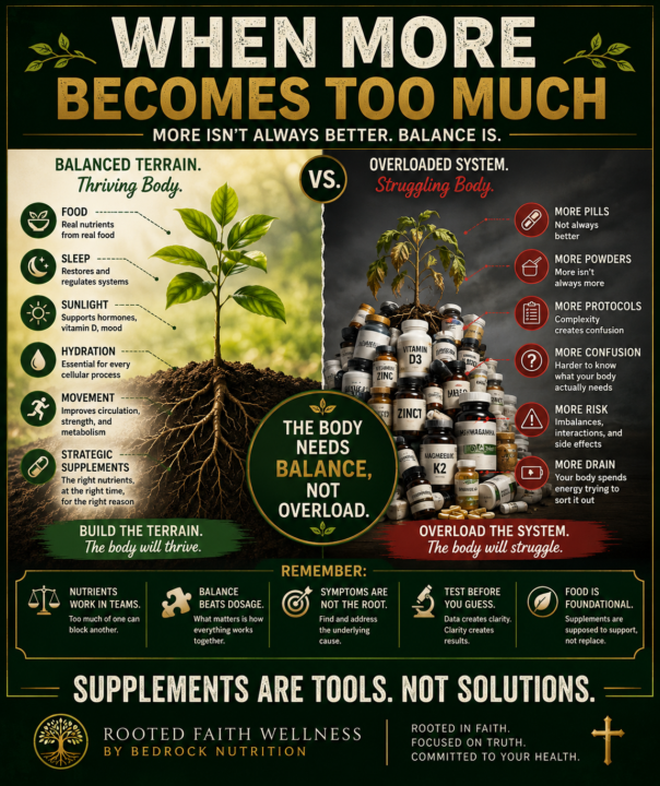 Why More Supplements Can Make Things Worse