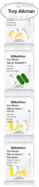 What is “individually designed nutrition?”