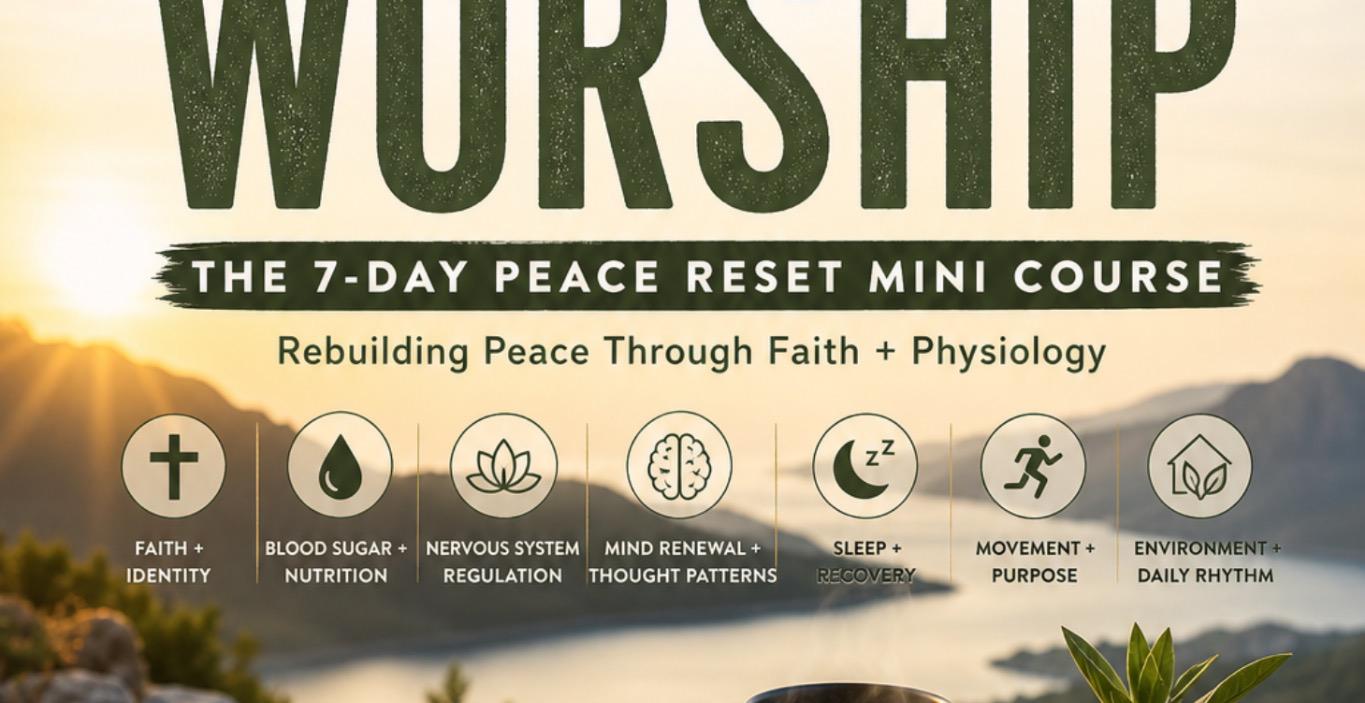 From Worry to Worship: A 7 day Peace Reset