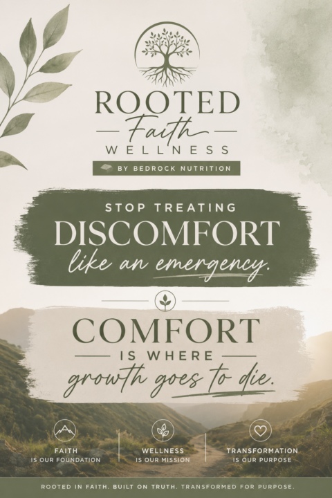 Food for Faith 5/31/26: Stop treating discomfort like an emergency 
