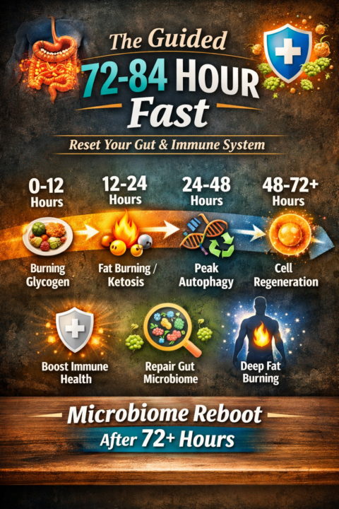 Guided 72–84 Hour Fast (Gut + Immune Reset)