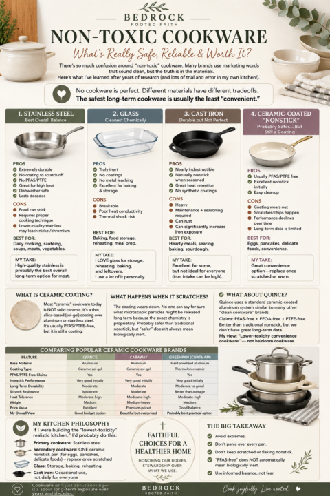 NON-TOXIC COOKWARE: What’s ACTUALLY Safe?