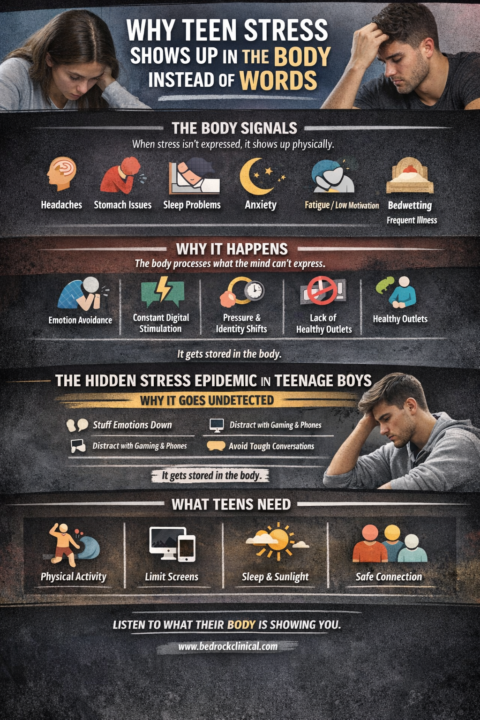 Why Teen Stress Shows Up in the Body Instead of Words