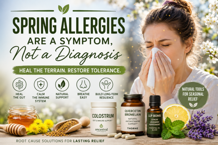 Spring Allergies, Histamine & the Terrain Connection
