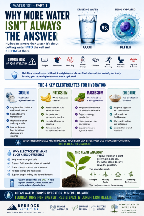 Water 101 - Part 3 - Why More Water Isn't Always the Answer
