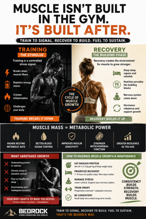 Muscle Isn’t Built in the Gym… It’s Built After 