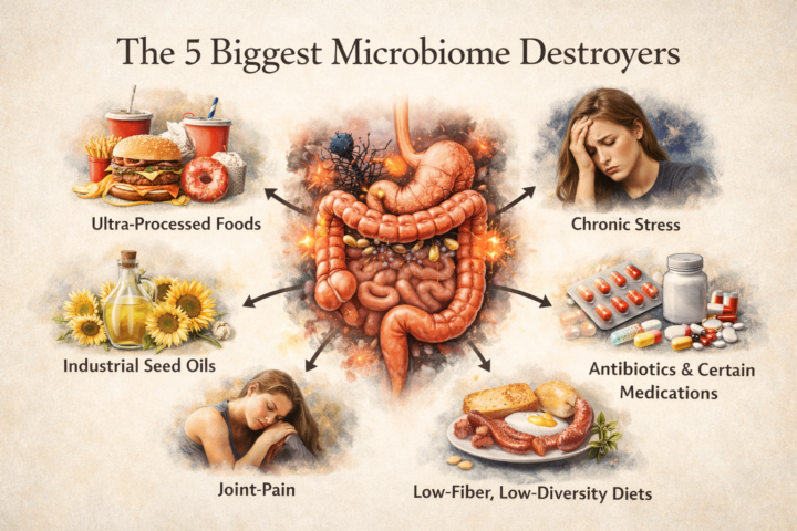 The 5 Biggest Things That Destroy the Microbiome (Part 7) 