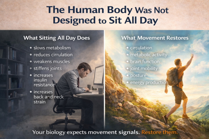 Movement Is a Biological Requirement — Not an Optional Hobby
