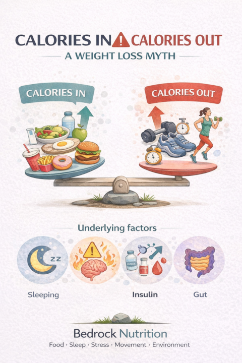 Why “Eating Less” Doesn’t Lead to Weight Loss: