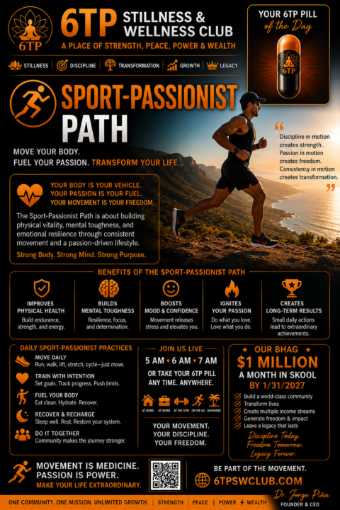 6TP PILL #4: SPORT-PASSIONIST (With Sweat)