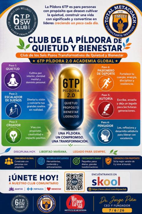 #1 CLUB DE LA PÍLDORA QUIETUD Y BIENESTAR 