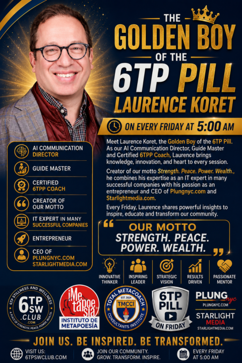 🌟 THE GOLDEN BOY OF THE 6TP PILL: LAURENCE KORET 🌟