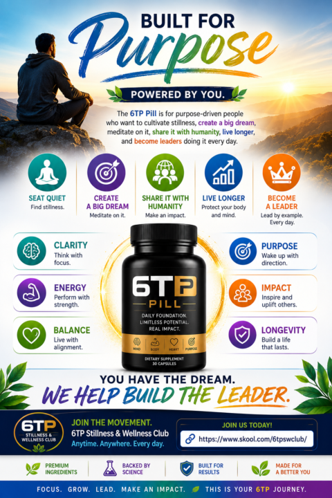 Who is the 6TP Pill built for?