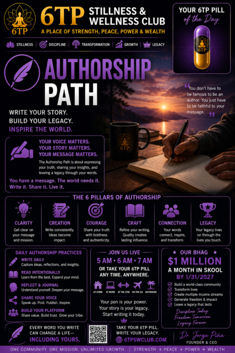 6TP PILL #5: AUTHORSHIP (With Rum)
