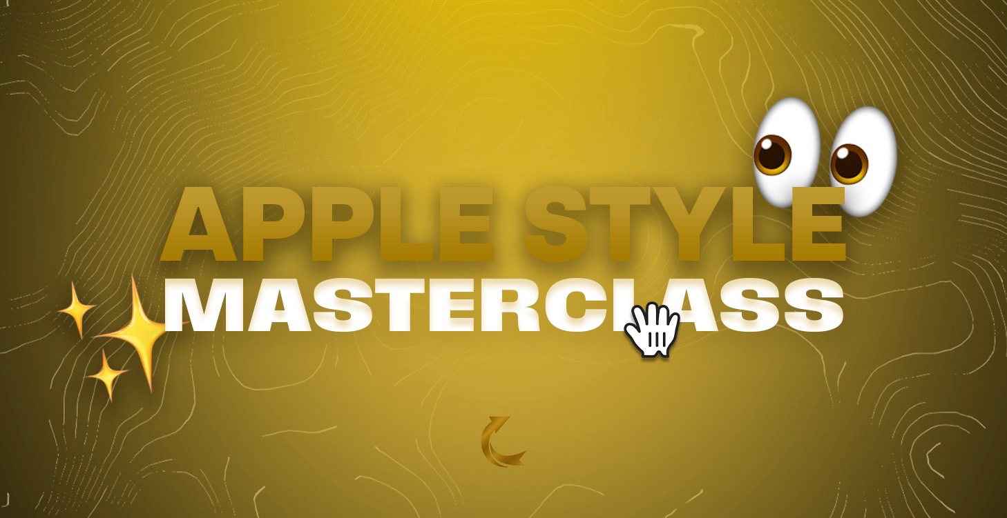 Apple Editing Style (Coming soon)