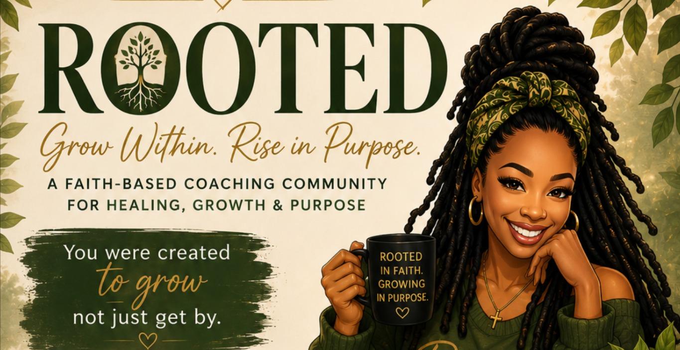 🌿 ROOTED-Identity, Healing & Purpose Coaching