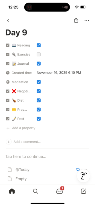 Day 9: First rest day of the week