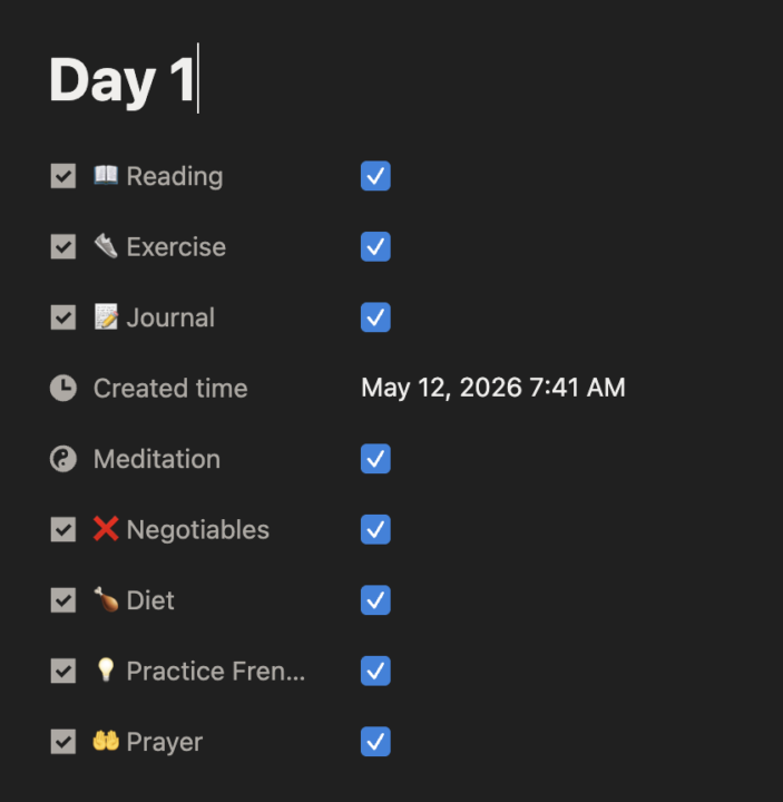 Day 1