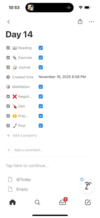 Day 14: First day back in the boxing gym 