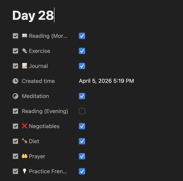 Day 28 & 29
