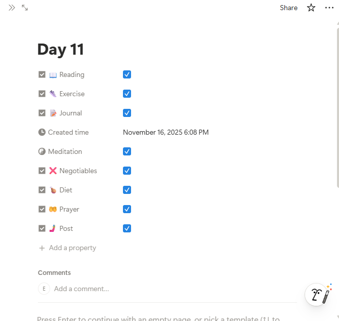 Day 11: As a man thinketh he becometh