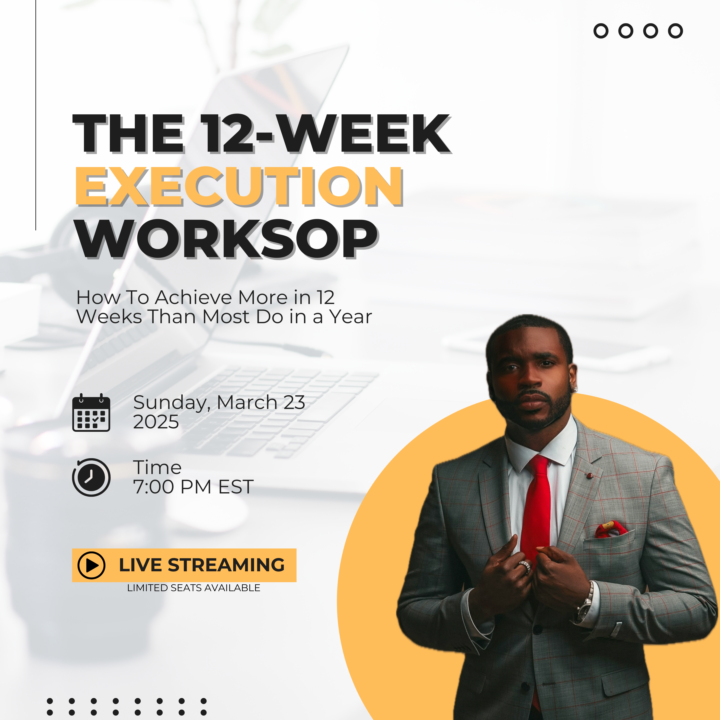 🚨 ANNOUNCEMENT: The 12-Week Execution Workshop is Here! 🚨