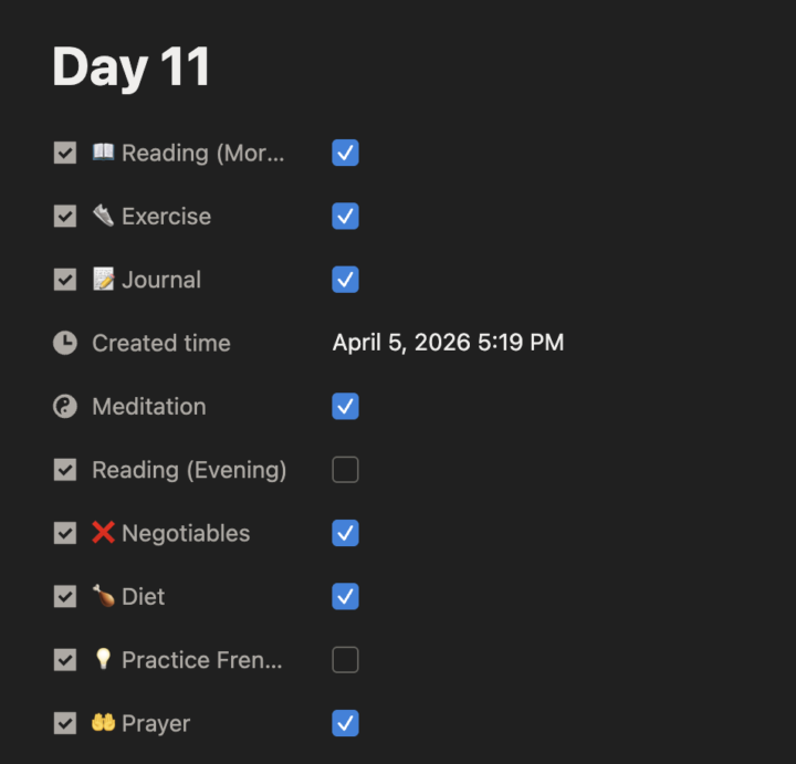 Day 11 & 12