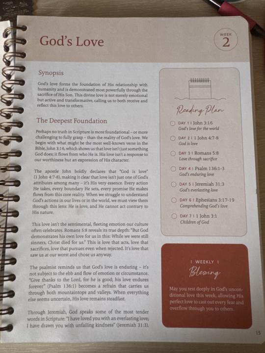 52-Week Bible Study Group WK 2