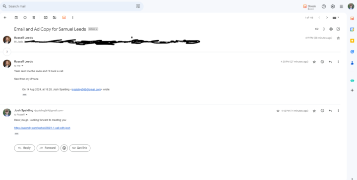 Booked a call with a multi-millionaire in 5 mins. Here's how: