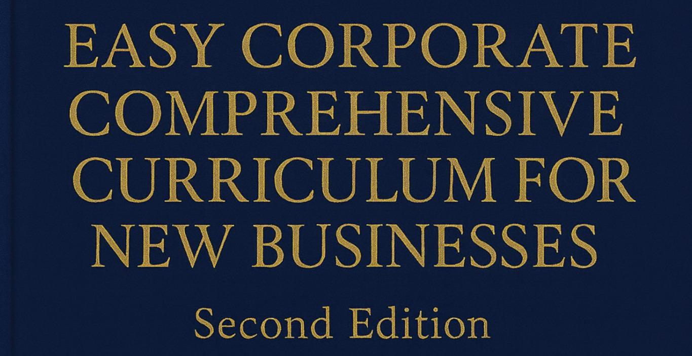 Easy Corporate Comprehensive Curriculum