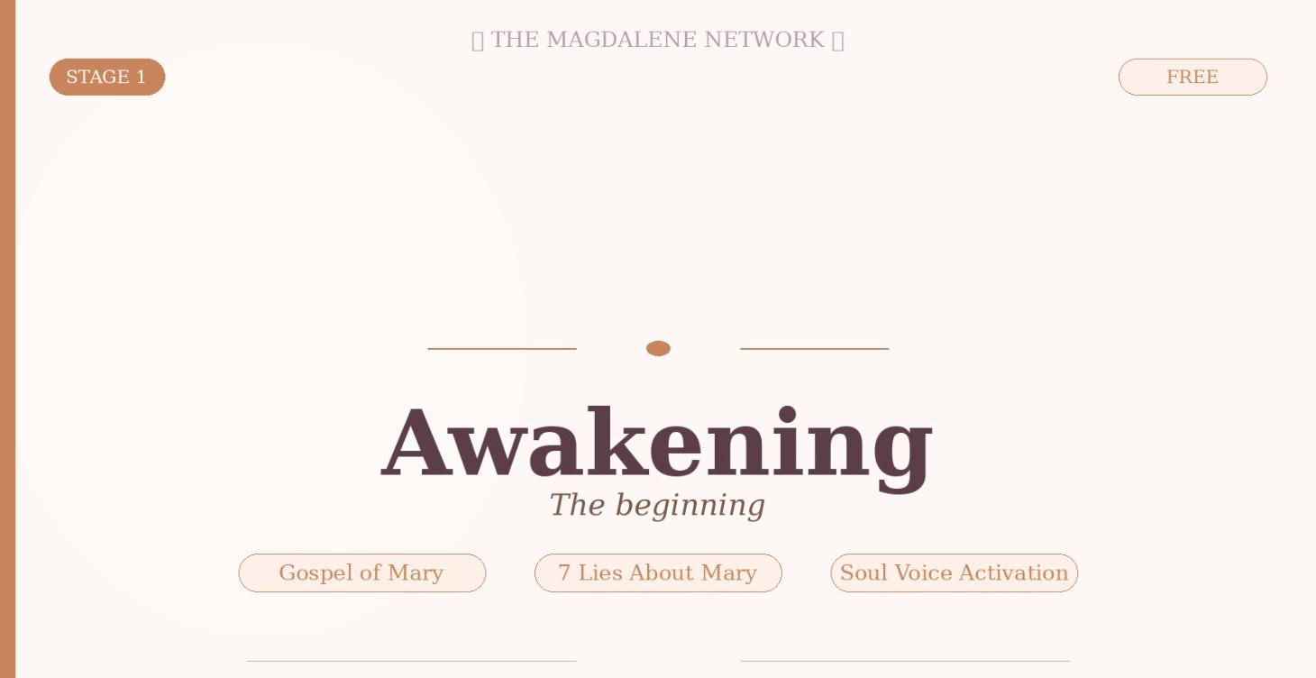 🌅 AWAKENING — Exploration & Community
