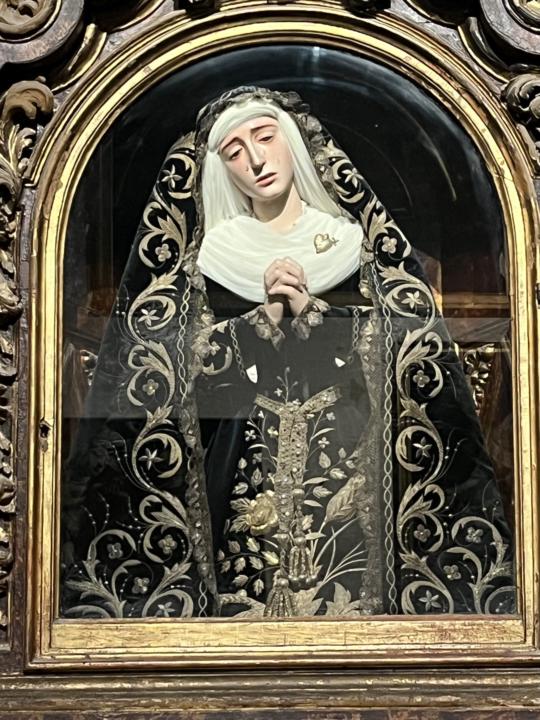 My husband just got home from Spain.. 