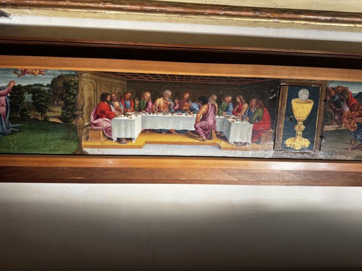 The Last Supper - with Mary Magdalene presented quite differently 