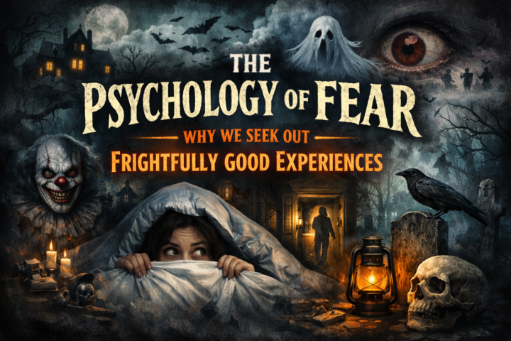 THE PSYCHOLOGY OF FEAR — WHY WE SEEK OUT FRIGHTFULLY GOOD (AND SCARY) EXPERIENCES